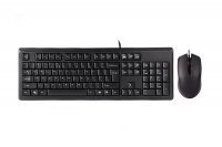 A4 Tech KR-9276 USB TR Q Siyah Klavye+ Optik Mouse
