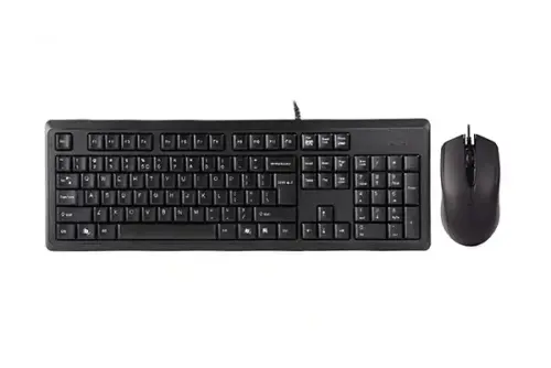 A4 Tech KR-9276 USB TR Q Siyah Klavye+ Optik Mouse