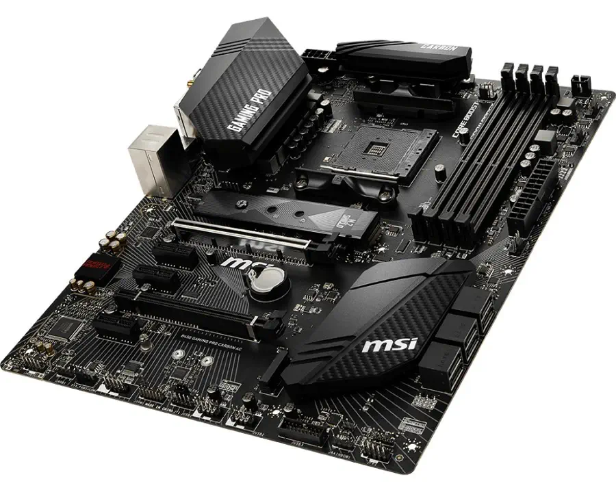 MSI B450 Gaming Pro Carbon AC AMD B450 Soket AM4 DDR4 3466(OC)MHz ATX Gaming Anakart