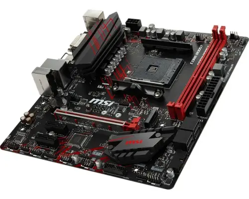 MSI B450M Gaming Plus AMD B450 Soket AM4 DDR4 3466(OC)Mhz mATX Gaming Anakart