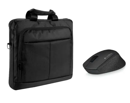 Logitech M280 Mouse ve Siyah Çanta