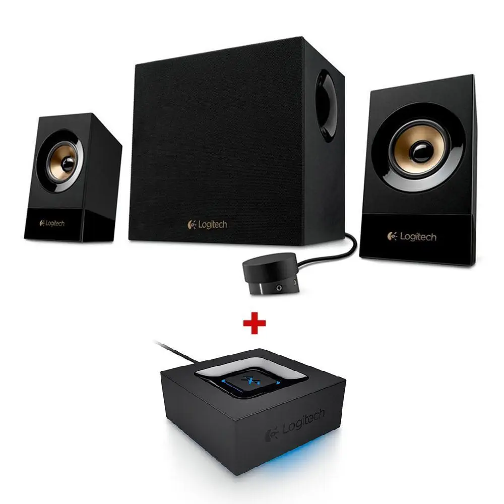 Logitech Z533 2+1 Siyah & Bluetooth Adaptör Kiti