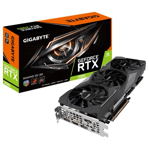 Gigabyte GeForce RTX 2080 Gaming OC 8G 8GB GDDR6 256Bit DX12 Gaming Ekran Kartı - GV-N2080GAMING OC-8GC