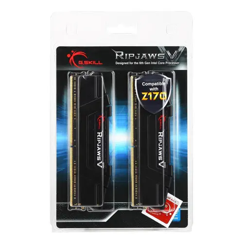 G.Skill Ripjaws V 16GB (2x8GB) DDR4 3200MHz CL16 Siyah Gaming Ram - F4-3200C16D-16GVKB
