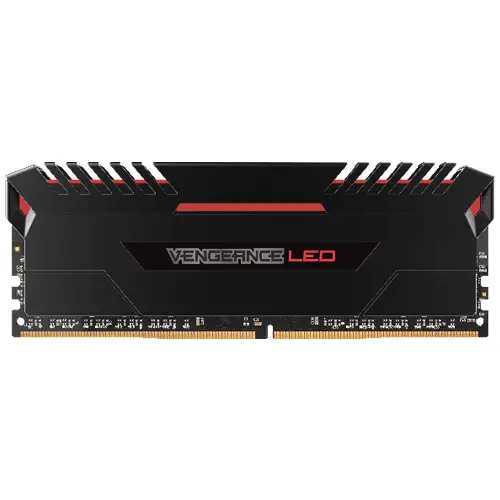 Corsair Vengeance LED 32GB (2x16GB) DDR4 3000MHz CL15 Kırmızı LED Dual Kit Ram - CMU32GX4M2C3000C15R