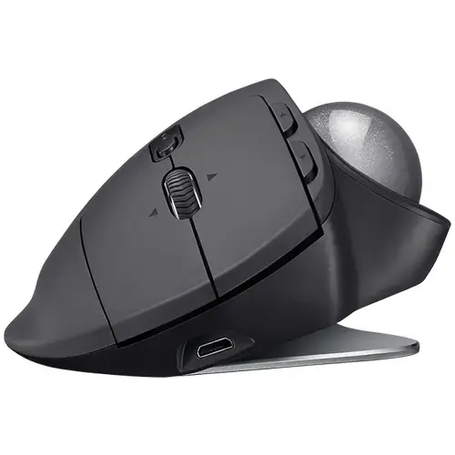 Logitech Mx Ergo Graphite 380DPI 8 Tuş Trackball Mouse - 910-005179