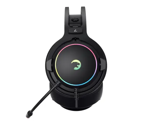 GamePower Warlord Siyah 7.1 Surround RGB Gaming Kulaklık 