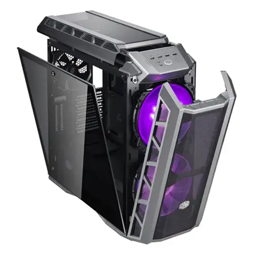 Cooler Master MasterCase H500P Mesh RC-MCM-H500P-MGNN-S10 Mesh Tempered Glass RGB LED Fanlı Super Mid-Tower Kasa