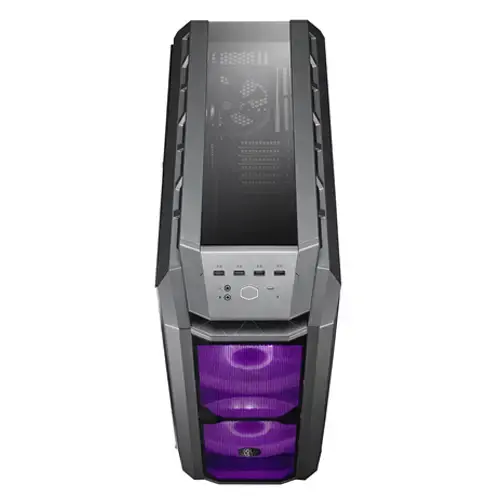 Cooler Master MasterCase H500P Mesh RC-MCM-H500P-MGNN-S10 Mesh Tempered Glass RGB LED Fanlı Super Mid-Tower Kasa