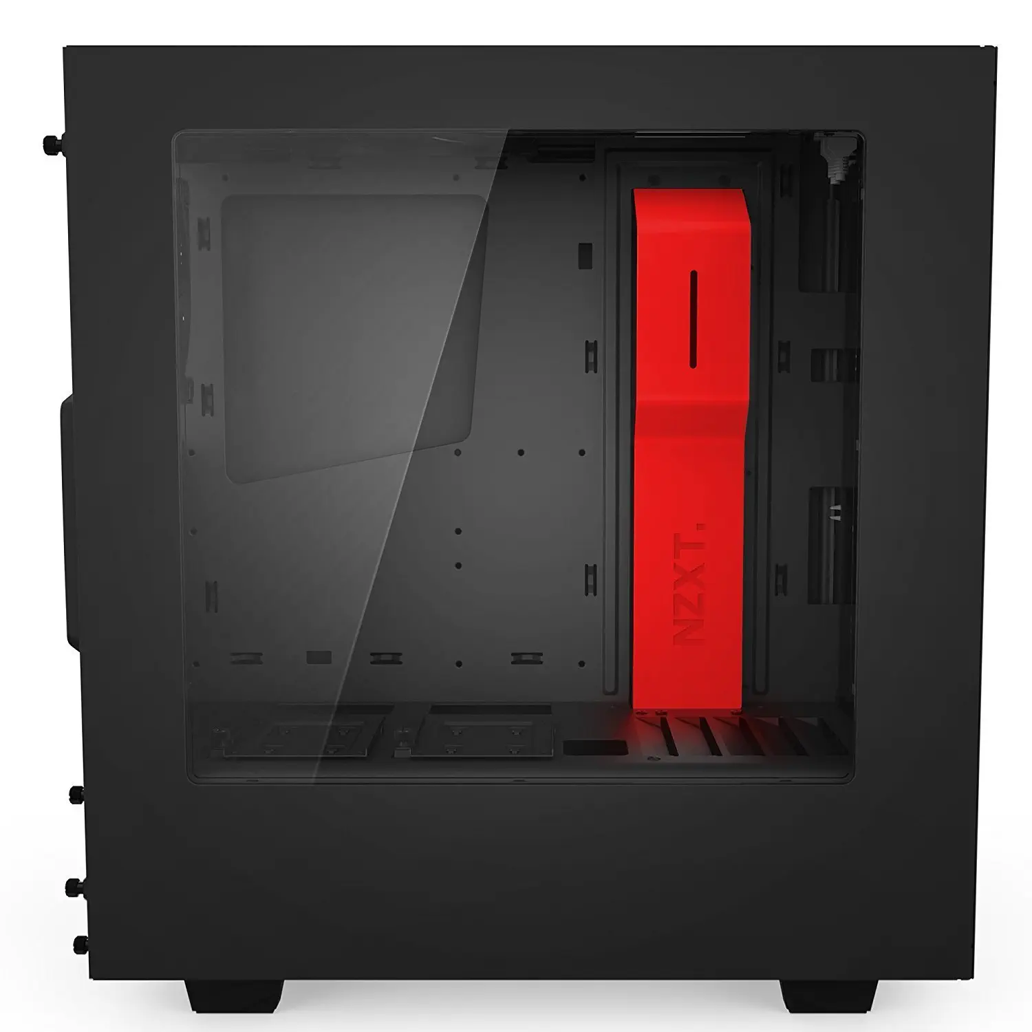 NZXT S340 CA-S340MB-GR Pencereli Siyah-Kırmızı Mid-Tower Kasa