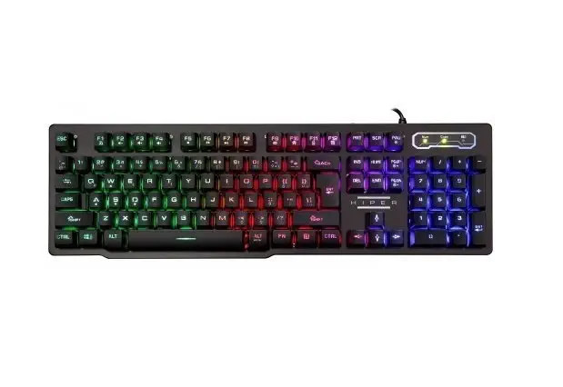 Hiper Olympos Z5 Mekanik Hisli Rainbow USB Gaming Klavye