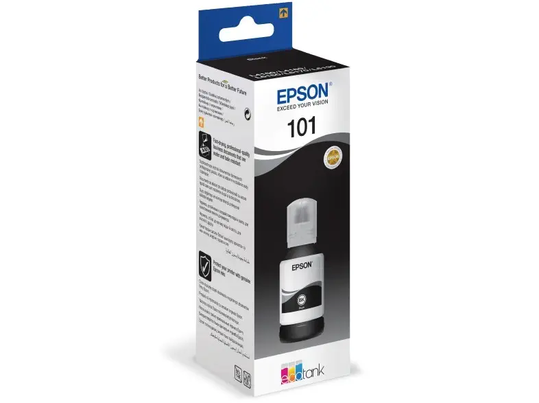 Epson T03V14A (101) Ecotank Ink 127 ml Siyah Kartuş
