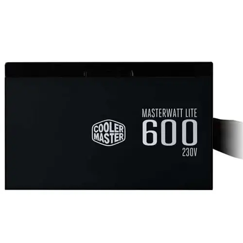 Cooler Master MasterWatt Lite 600 MPX-6001-ACABW-EU 80 Plus White 600W 120mm Fanlı Power Supply