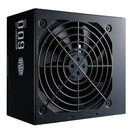 Cooler Master MasterWatt Lite 600 MPX-6001-ACABW-EU 80 Plus White 600W 120mm Fanlı Power Supply