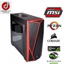 Nemesis 2200 (Donanım Arşivi) Ryzen 3 2200G 3.5 GHz 8GB 1TB GTX-1050 TI 4GB Gaming (Oyuncu) Bilgisayar