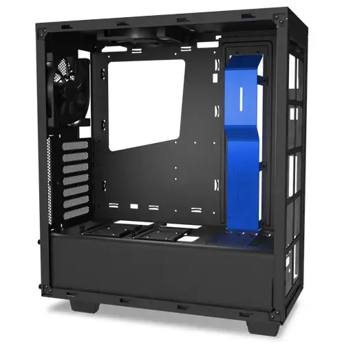 NZXT S340 CA-S340MB-GB Pencereli Siyah-Mavi Mid-Tower Kasa