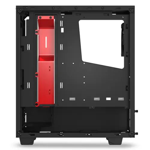 NZXT S340 CA-S340MB-GR Pencereli Siyah-Kırmızı Mid-Tower Kasa