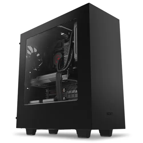NZXT S340 CA-S340W-B1 Pencereli Siyah Mid-Tower Kasa