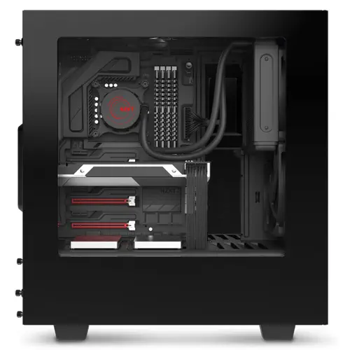 NZXT S340 CA-S340W-B1 Pencereli Siyah Mid-Tower Kasa
