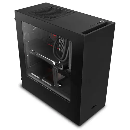 NZXT S340 CA-S340W-B1 Pencereli Siyah Mid-Tower Kasa