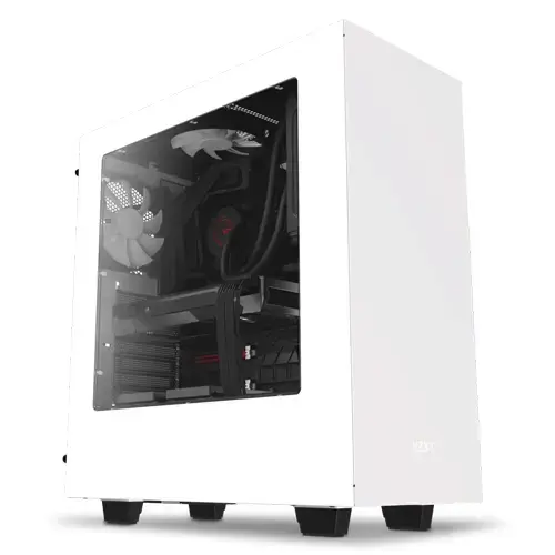 NZXT S340 CA-S340W-W1 Pencereli Beyaz Mid-Tower Kasa