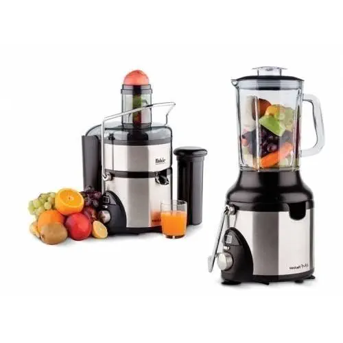 Fakir Coctail Max 1000Watt Paslanmaz Çelik Katı Meyve Sıkacağı & Blender