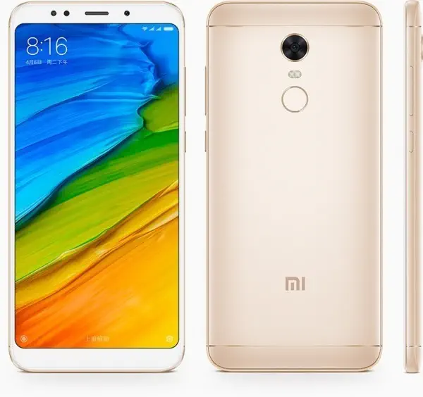  Xiaomi Redmi 5 Plus 64GB 4GB Ram Altın Cep Telefonu - Kvk Teknik Servis Garantili