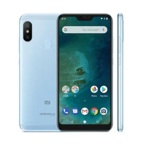 Xiaomi Mi A2 Lite 64GB 4GB Ram Mavi Cep Telefonu - Kvk Teknik Servis Garantili