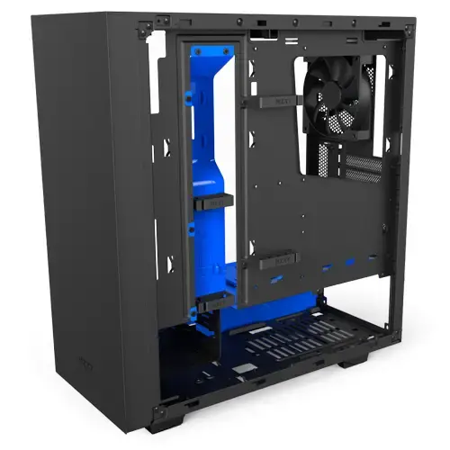 NZXT S340 Elite CA-S340W-B5 Pencereli Siyah-Mavi Mid-Tower Kasa