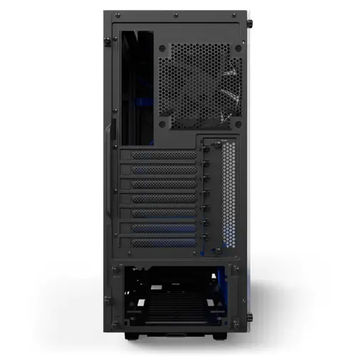 NZXT S340 Elite CA-S340W-B5 Pencereli Siyah-Mavi Mid-Tower Kasa
