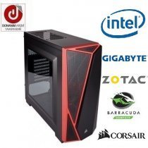 Falcon 8460 (Donanım Arşivi) i5 8400 2.8 Ghz 8 GB 1TB GTX-1060 6GB Gaming (Oyuncu) Bilgisayar