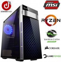 Nemesis 2200 (Donanım Arşivi) Ryzen 3 2200G 3.5 GHz 8GB 1TB GTX-1050 TI 4GB Gaming (Oyuncu) Bilgisayar