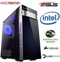 Thanatos 8150 (Webtekno) Intel Core i3-8100 3.60GHz 8GB 1TB GTX1050Ti 4GB Gaming (Oyuncu) Bilgisayar