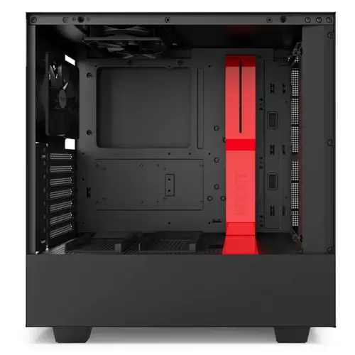 NZXT H500 CA-H500B-BR Pencereli Siyah-Kırmızı Mid-Tower Kasa