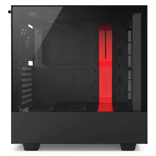 NZXT H500 CA-H500B-BR Pencereli Siyah-Kırmızı Mid-Tower Kasa