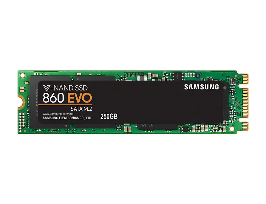 Samsung 860 Evo 250GB 550MB/520MB/s M.2 SSD Disk - MZ-N6E250BW