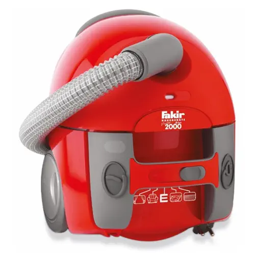 Fakir Prestige 2000 Öko Toz Torbalı Kuru Vakum Elektrik Süpürgesi - Kırmızı