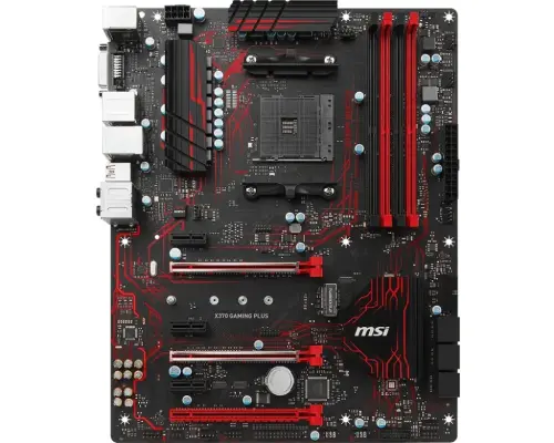 MSI X370 Gaming Plus AMD X370 Soket AM4 DDR4 3200(OC)MHz ATX Gaming Anakart