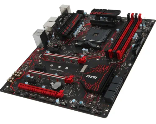 MSI X370 Gaming Plus AMD X370 Soket AM4 DDR4 3200(OC)MHz ATX Gaming Anakart