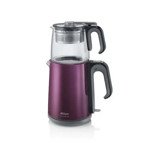 Arzum AR3031 Çaycı Heptaze Çay Makinesi Mürdüm