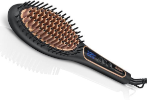 Arzum AR5036 Superstar Saç Düzleştirici Fırça Siyah