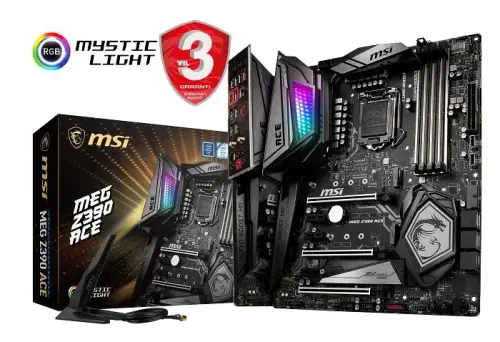 MSI MEG Z390 Ace Intel Z390 Soket 1151 DDR4 4500(OC)Mhz ATX Gaming Anakart