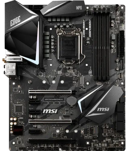 MSI MPG Z390 Gaming Edge AC Intel Z390 Soket 1151 DDR4 4400(OC)Mhz ATX Gaming Anakart