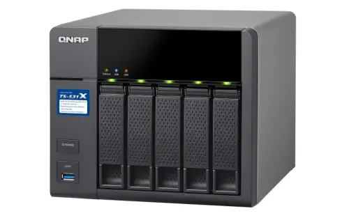 Qnap TS-531X 5 Disk Yuvalı 2GB RAM Tower Nas Depolama Ünitesi 