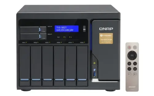 Qnap TVS-882T 8 Disk Yuvalı 16GB Ram Tower Nas Depolama Ünitesi 
