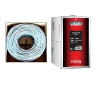 Frisby FR-CAT-5E09 UTP Kablo 305 Metre 24 AWG Gri