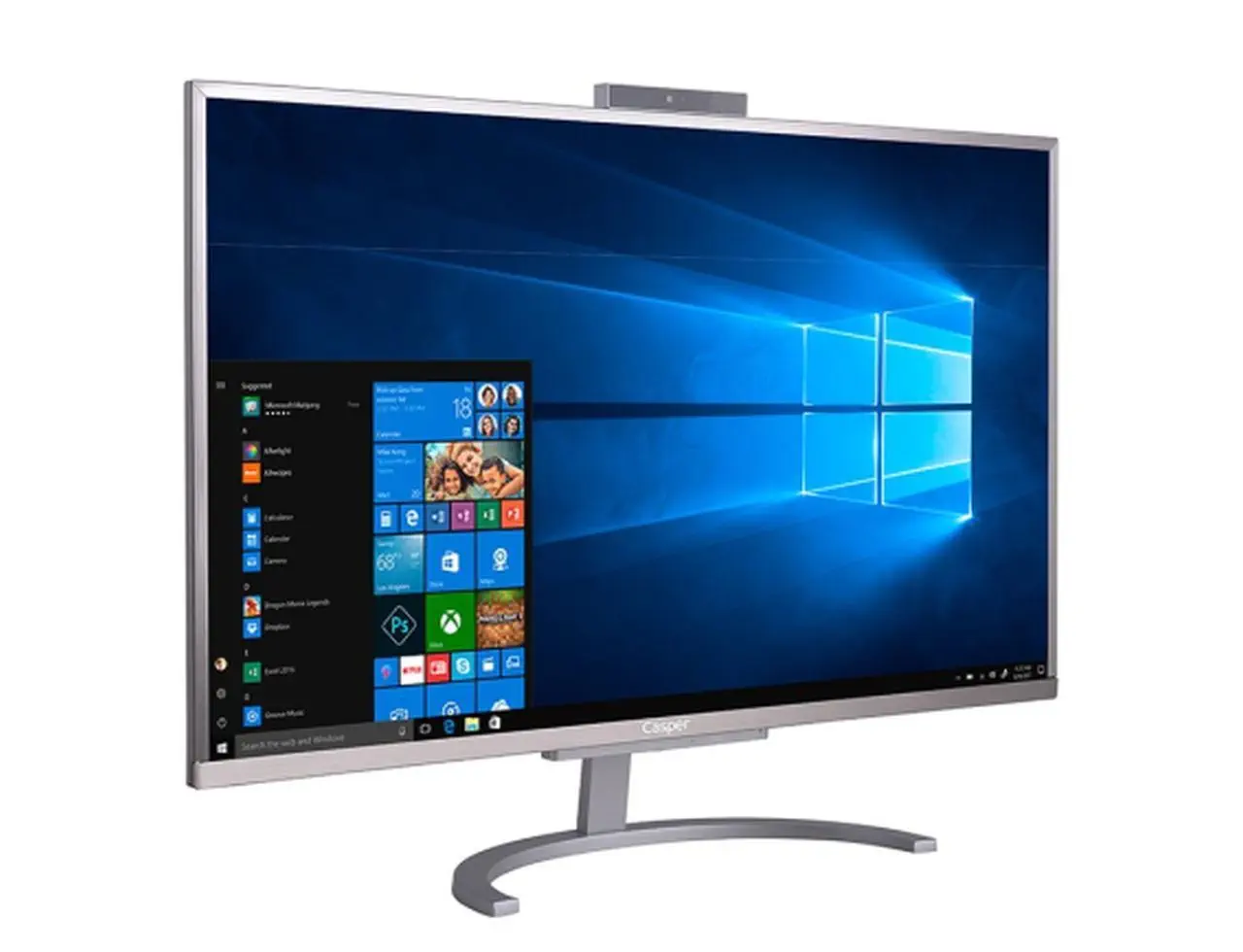 Casper Nirvana One A43.7100-4T00X Intel Core i3-7100U 2.40GHz 4GB 1TB 21.5″ Led FreeDOS All In One PC
