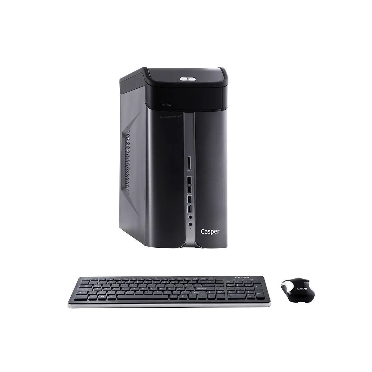 Casper Nirvana D3H.8400-4T45X i5-8400 4.0GHz 4GB 1TB 2GB AMD R5-230 FreeDOS Masaüstü Bilgisayar