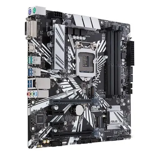 Asus Prime Z390M-Plus Intel Z390 Soket 1151 DDR4 4266(OC)MHz mATX Gaming Anakart