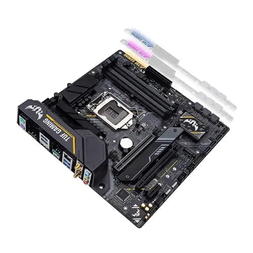 Asus TUF Z390M-Pro Gaming  Intel Z390 Soket 1151 DDR4 4266(OC)MHz mATX Gaming Anakart